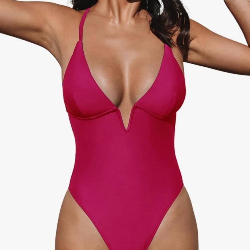 NWT CUPSHE Strappy One Piece Swimsuit
